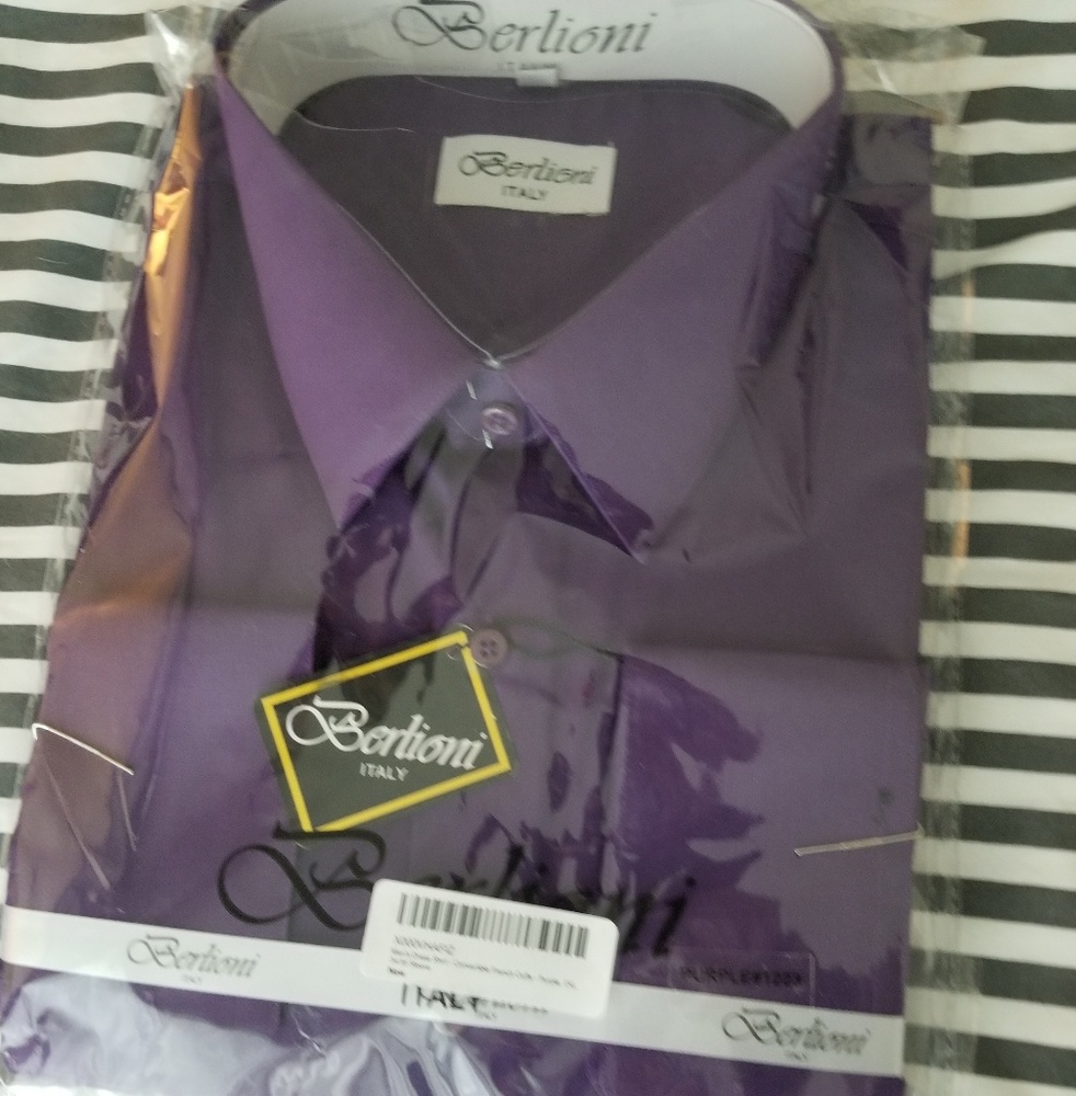Berlioni French Cuff Dress Shirts